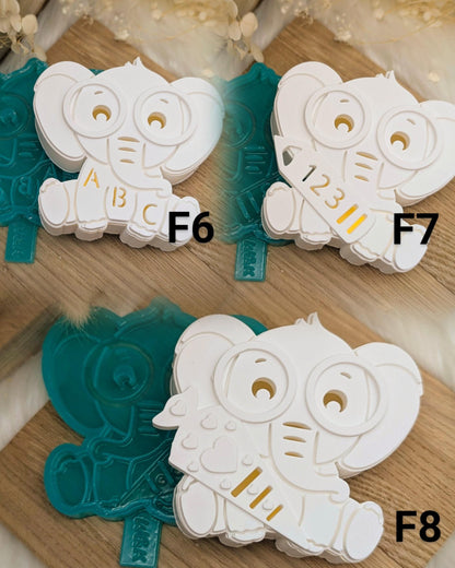 Silikonform für Leuchtfigur Elefant / Raysin / Silikonform