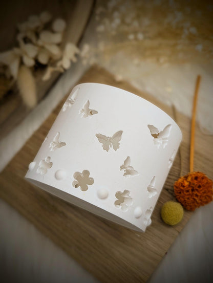 Silikonform für Lichtkranz V3/ Frühling / Schmetterling / Blumen / V3 / Lichthaus / mit Boden / Raysin / Silikonform