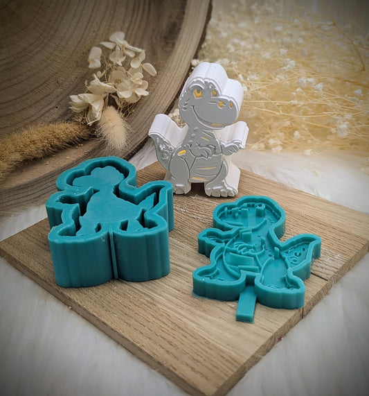 Silikonform für Leuchtfigur Dino / Dinosaurier / Raysin / Silikonform