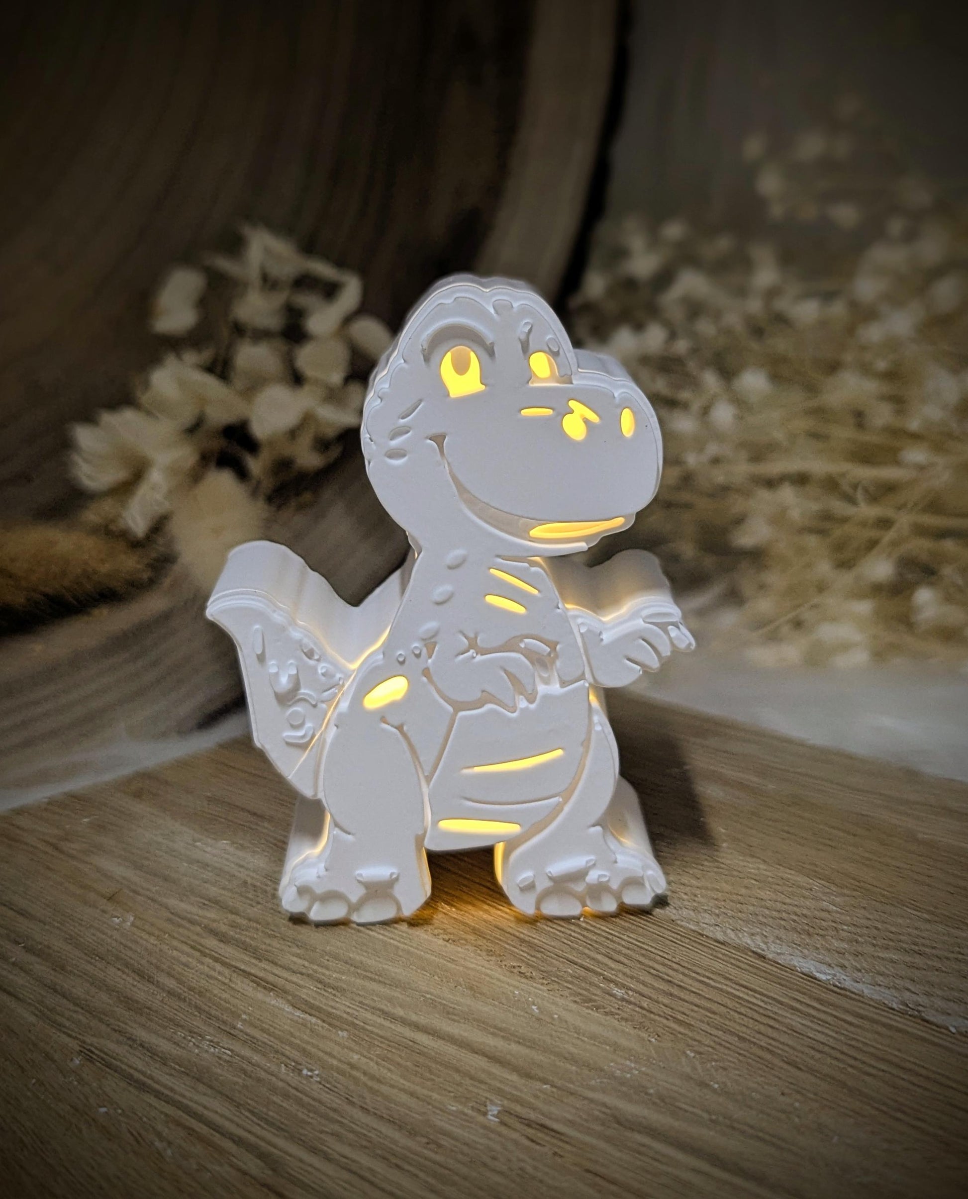 Silikonform für Leuchtfigur Dino / Dinosaurier / Raysin / Silikonform