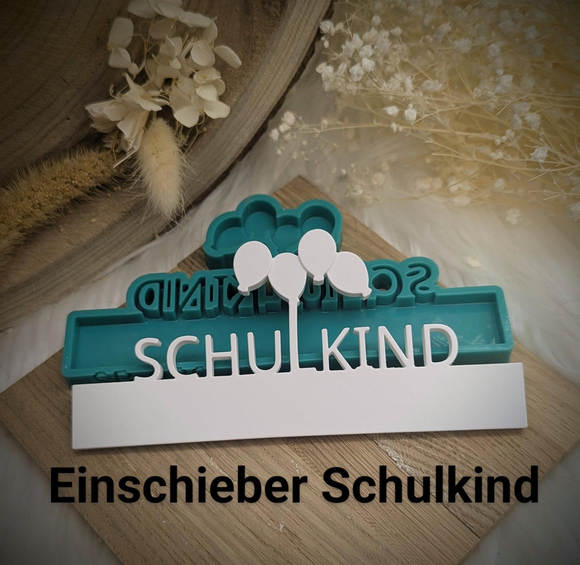 Silikonform Schwibbogen / Einschulung / Schulkind / 1. Klasse / Silikonform / Raysin
