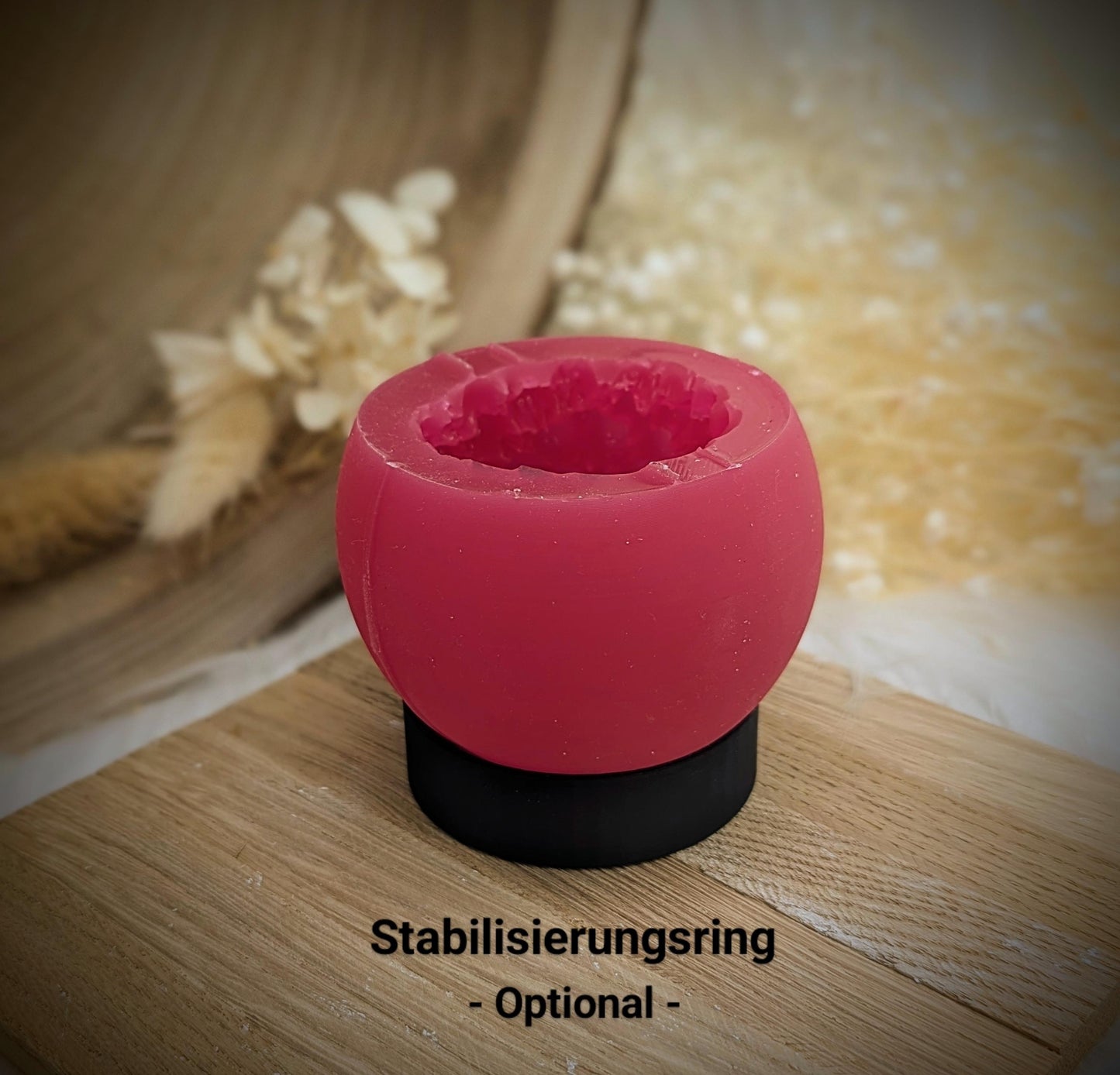 Silikonform Dekokugel V3 / Gartenstecker / Gartendeko / Blumen / Raysin / Silikonform