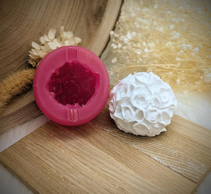 Silikonform Dekokugel V3 / Gartenstecker / Gartendeko / Blumen / Raysin / Silikonform