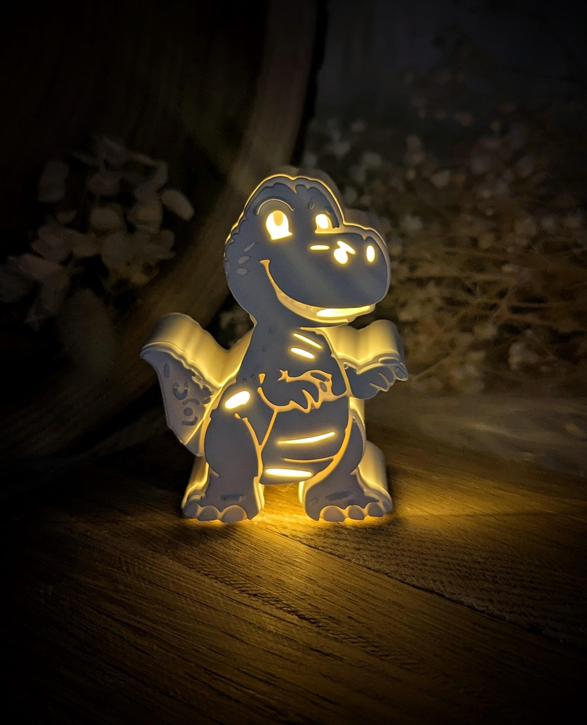 Silikonform für Leuchtfigur Dino / Dinosaurier / Raysin / Silikonform