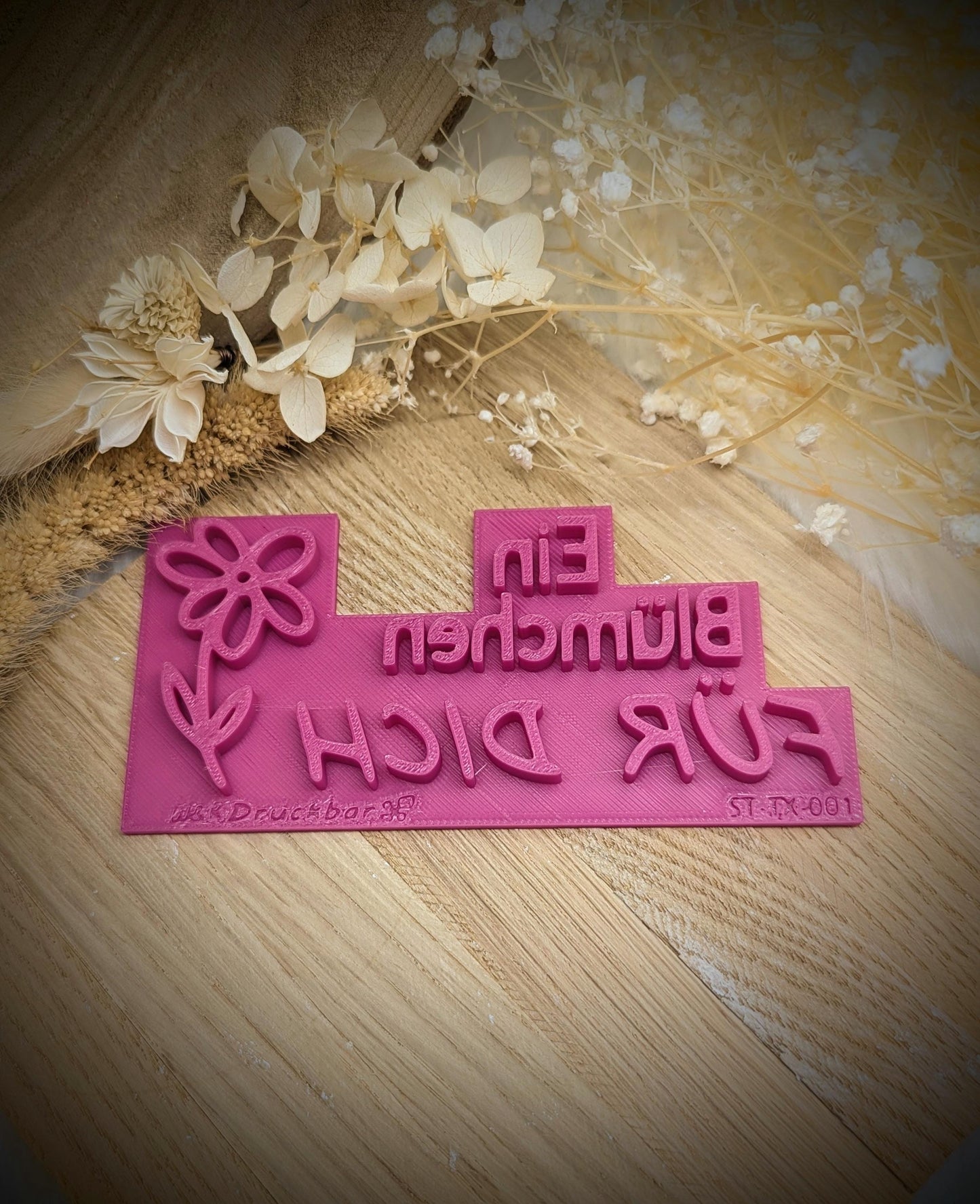Keramikstempel / Ein Blümchen für dich / Tonstempel / Töpferstempel
