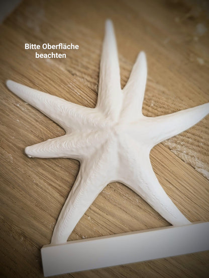 Silikonform Seestern für Einschieber / Unterwasser / Teelichthalter / Einschieber / Raysin / Silikonform
