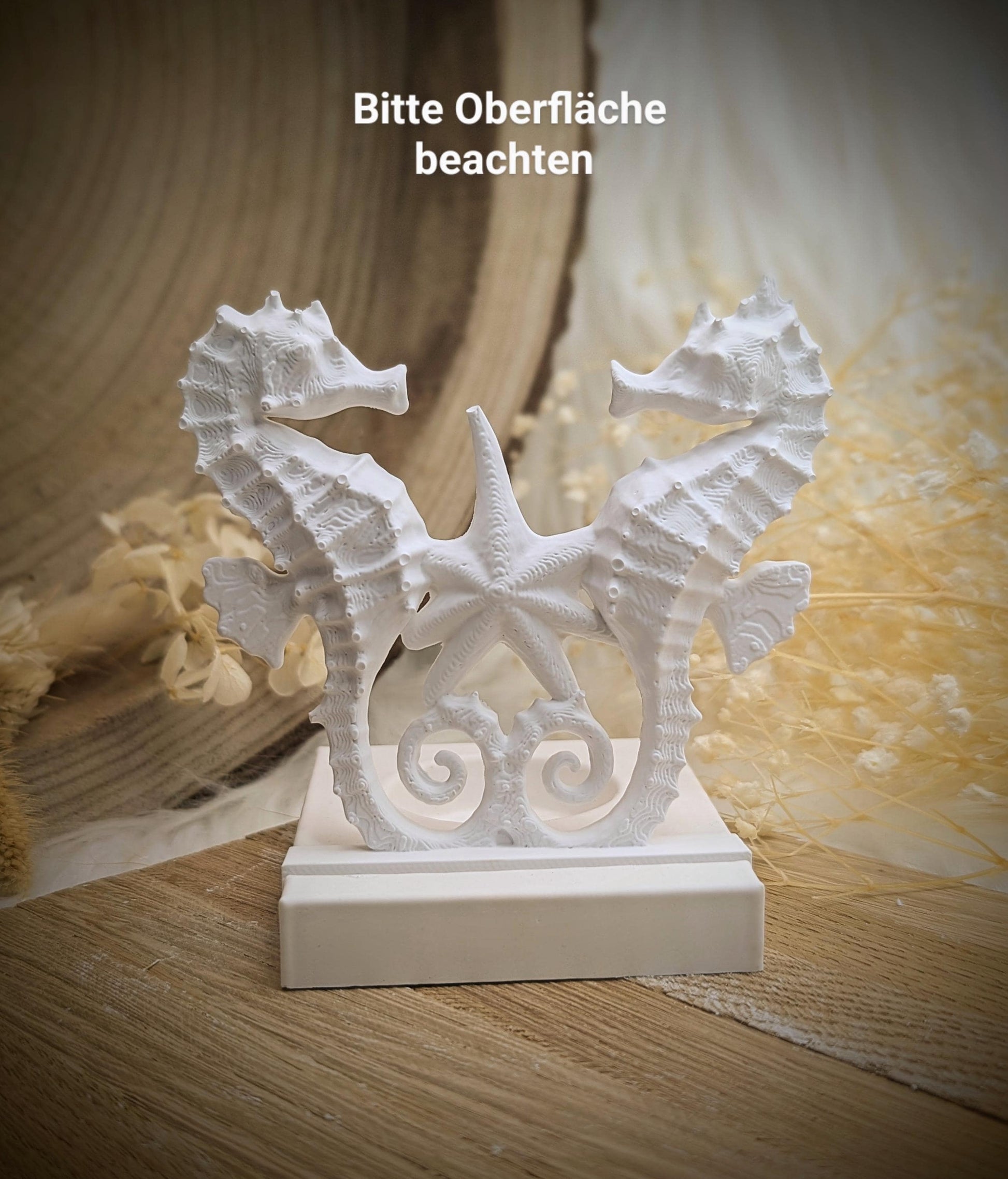 Silikonform Seepferde für Einschieber / Unterwasser / Teelichthalter / Einschieber / Raysin / Silikonform