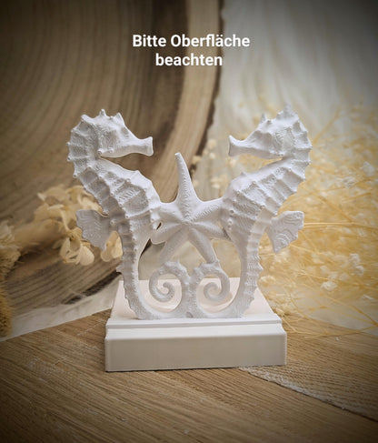 Silikonform Seepferde für Einschieber / Unterwasser / Teelichthalter / Einschieber / Raysin / Silikonform