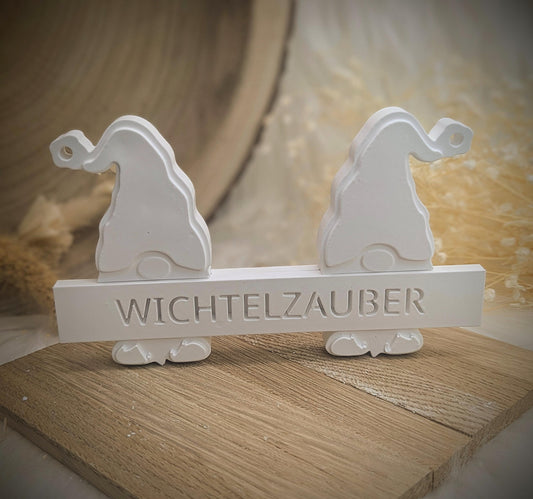 Gießform / Wichtel / Silikonform für Klötzchen-Halterung / Silikon Klötzchen Gießform /Gießform Klötzchen
