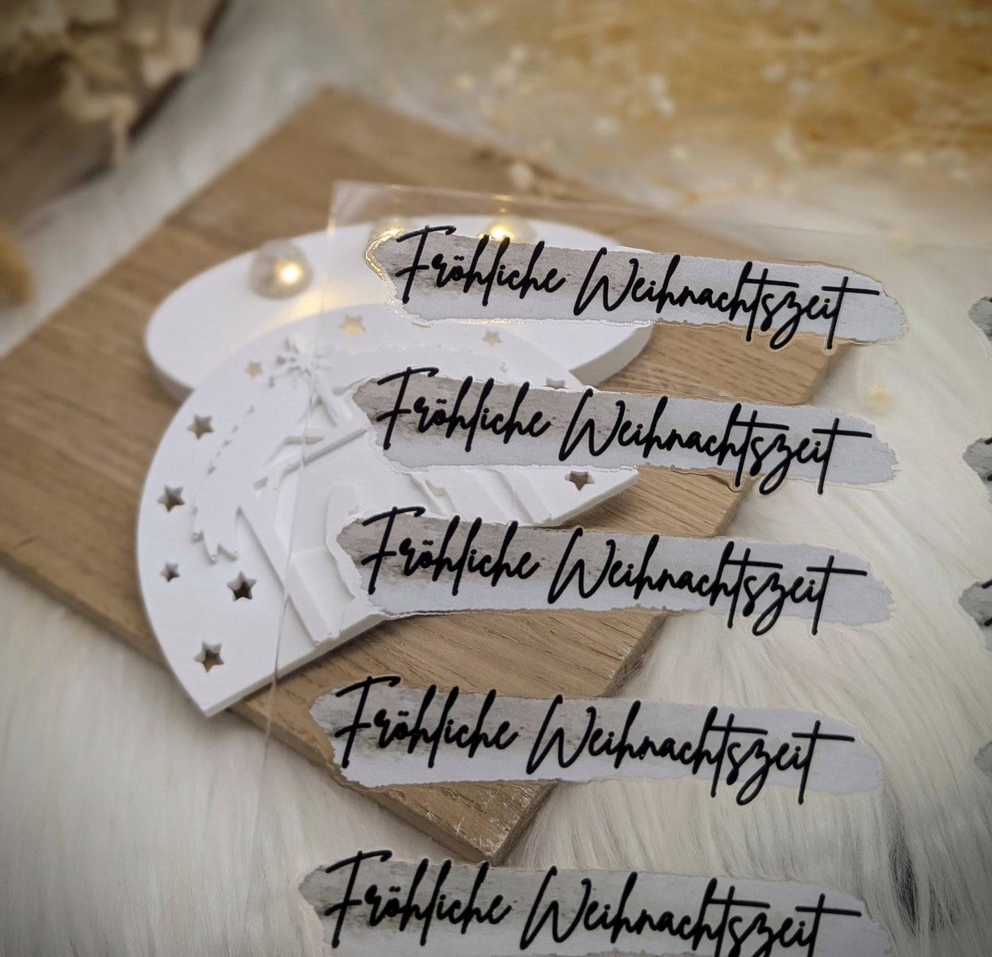 Silikonform Lichtbogen / Krippenhaus / Weihnachten / Silikonform / Raysin
