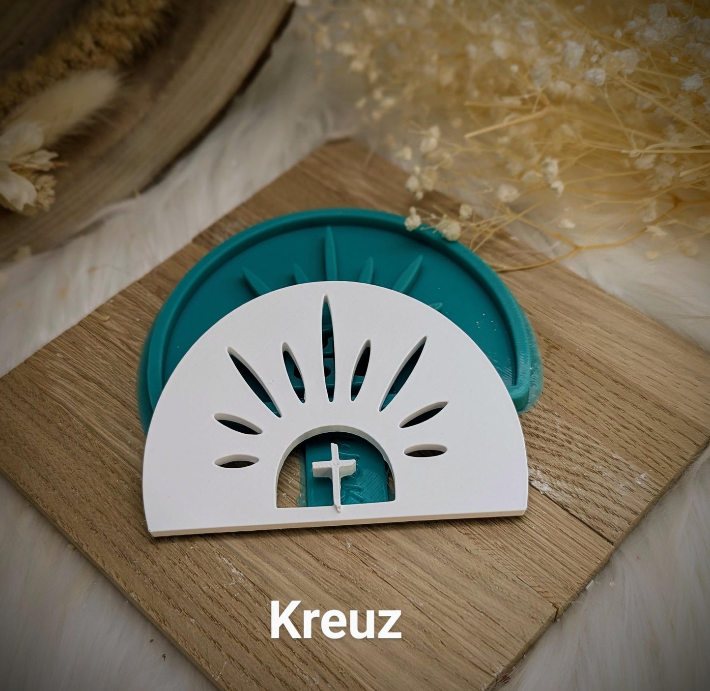 Silikonform Lichtbogen / Kreuz / Kirche / Silikonform / Raysin