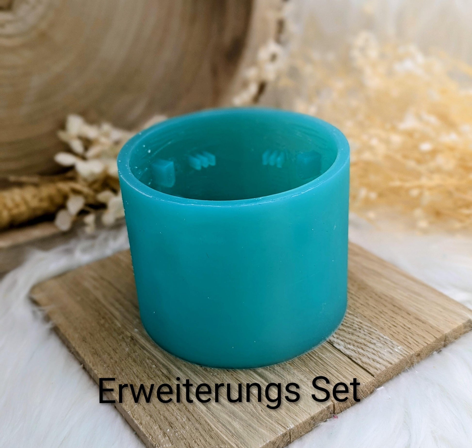 Silikonform für Lichtkranz V3/ Küstenglanz / V3 / Lichthaus / mit Boden / Raysin / Silikonform