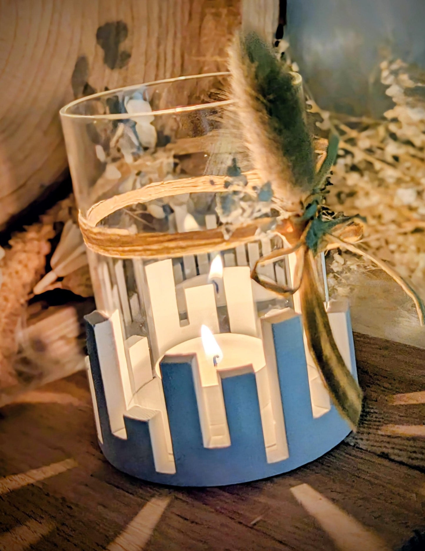 Silikonform City Lights/ Lichtspiel / mit Boden / Raysin / Silikonform