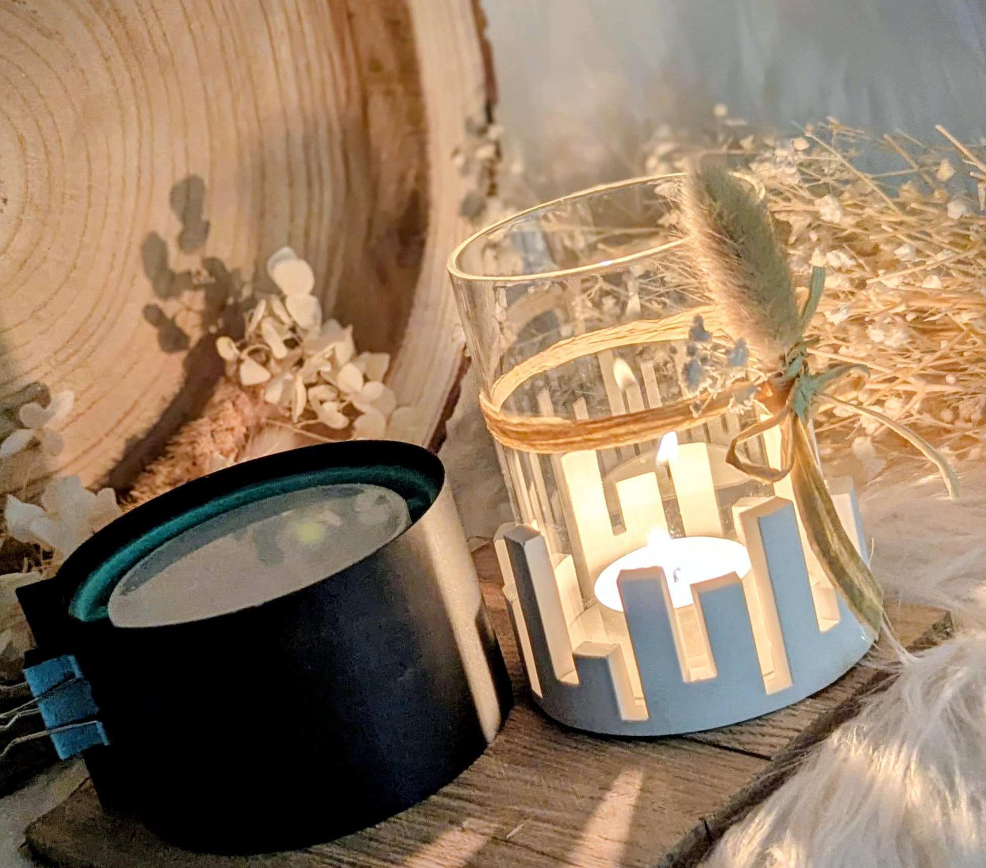 Silikonform City Lights/ Lichtspiel / mit Boden / Raysin / Silikonform