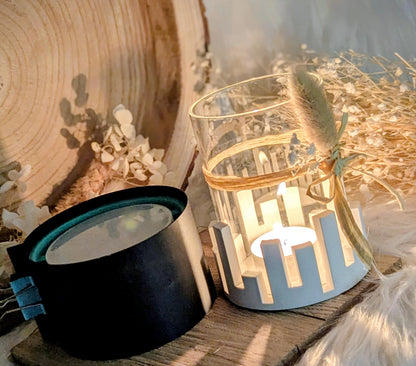 Silikonform City Lights/ Lichtspiel / mit Boden / Raysin / Silikonform