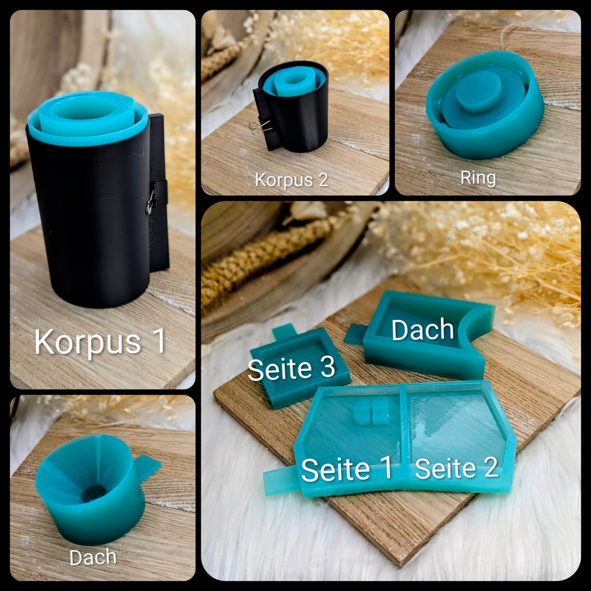 Silikonform für Leuchtturm / Haus am Licht / Maritim / Raysin / Silikonform