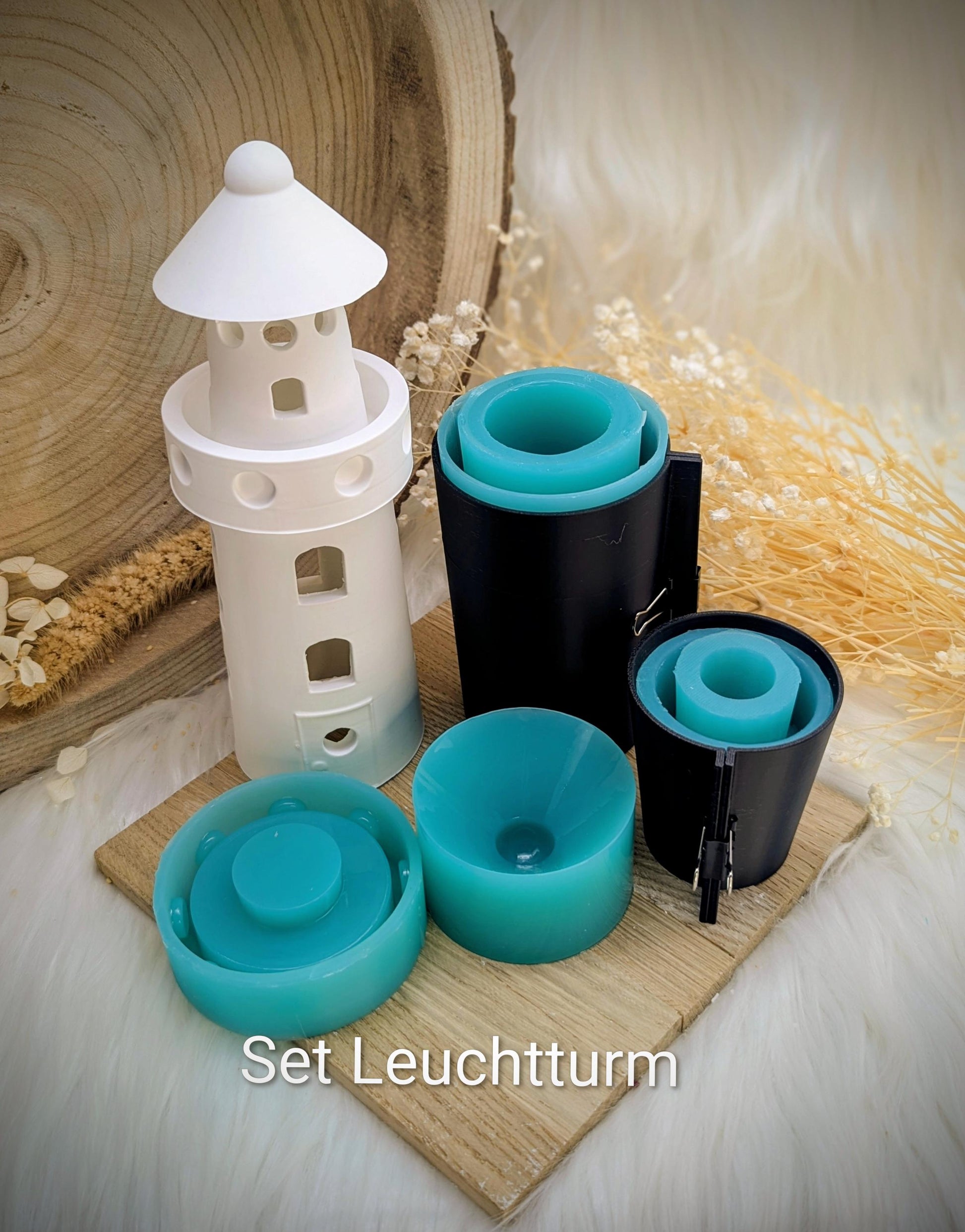 Silikonform für Leuchtturm / Haus am Licht / Maritim / Raysin / Silikonform