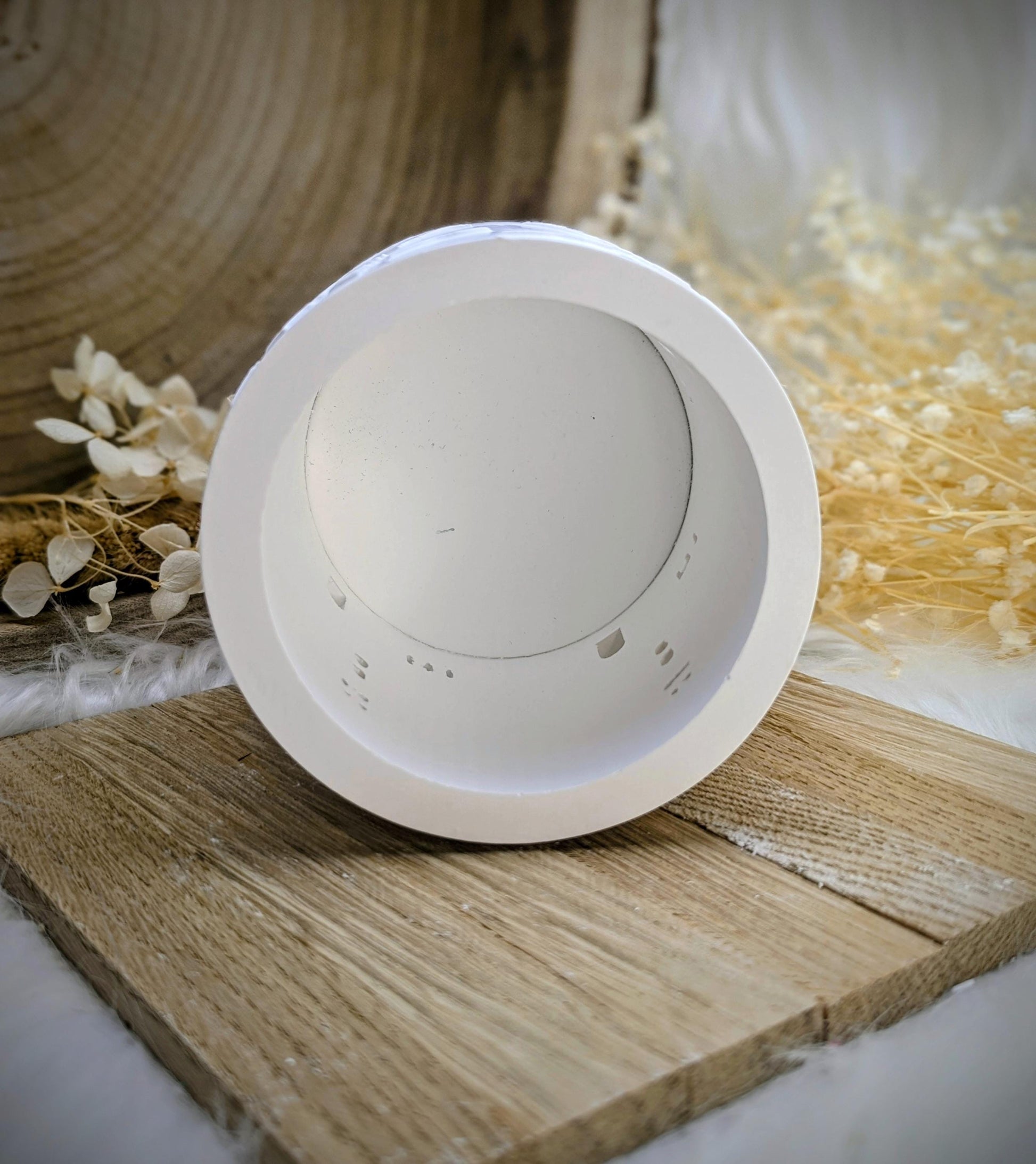 Silikonform für Lichtkranz V3/ Küstenglanz / V3 / Lichthaus / mit Boden / Raysin / Silikonform