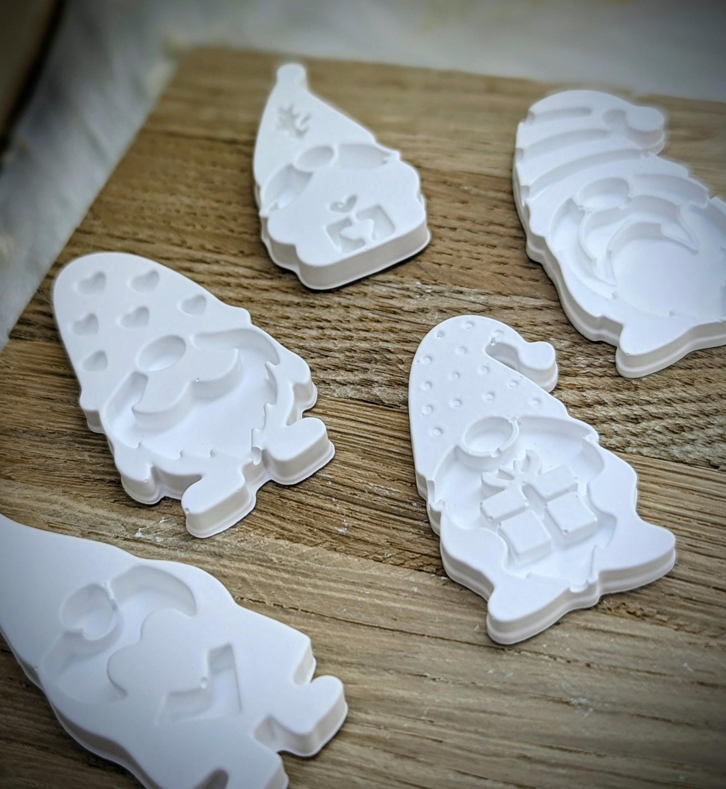 Silikonform Wichtel / Set 5 Stück / Gießform / Raysin / Silikonform