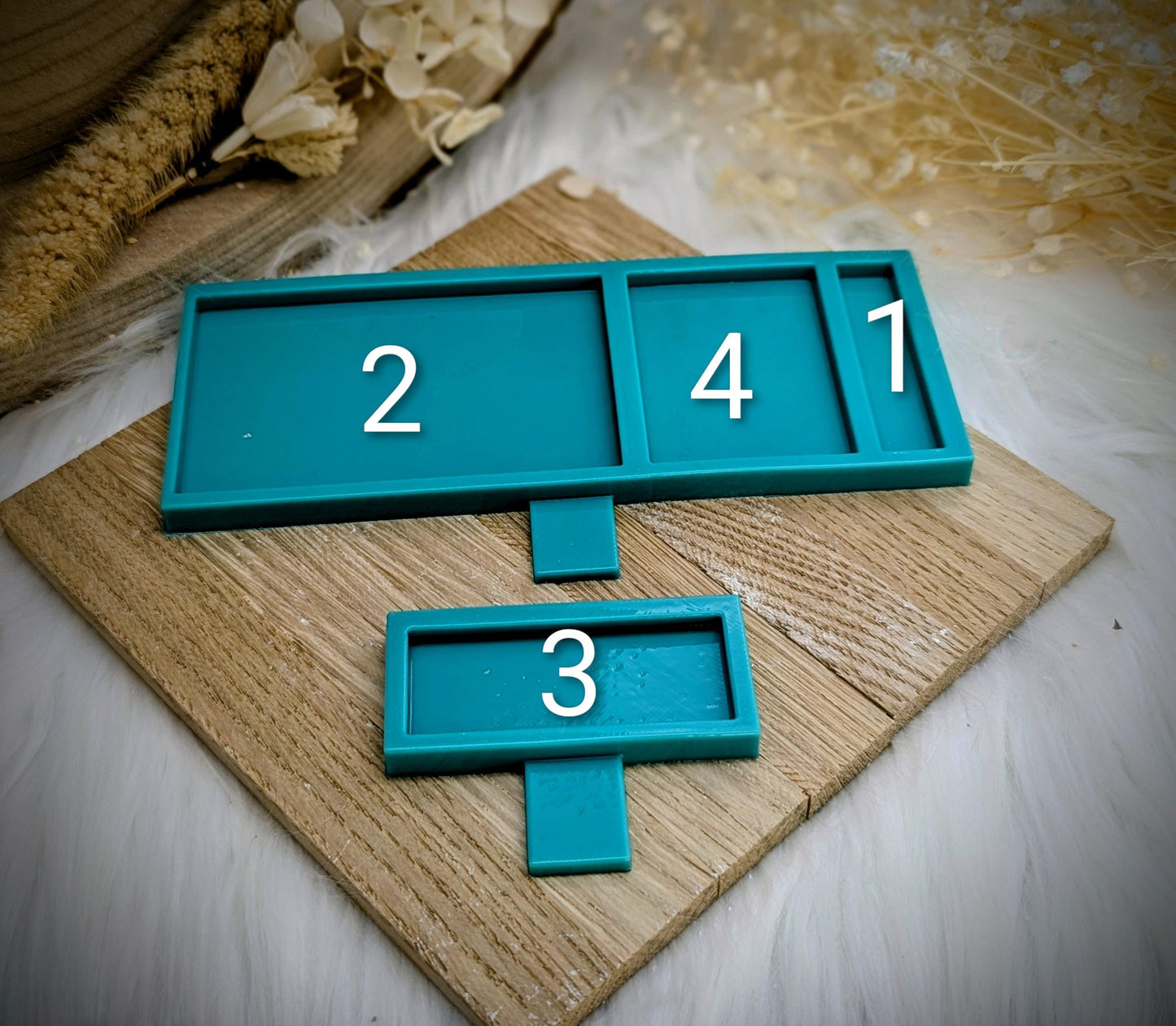 Gießform Schlittenzauber / Weihnachtsschlitten / Miniatur / Raysin