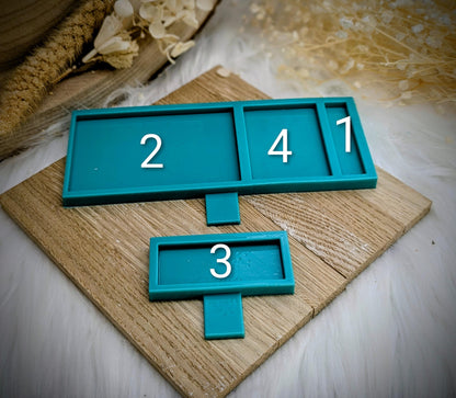 Gießform Schlittenzauber / Weihnachtsschlitten / Miniatur / Raysin