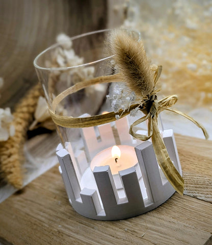 Silikonform City Lights/ Lichtspiel / mit Boden / Raysin / Silikonform