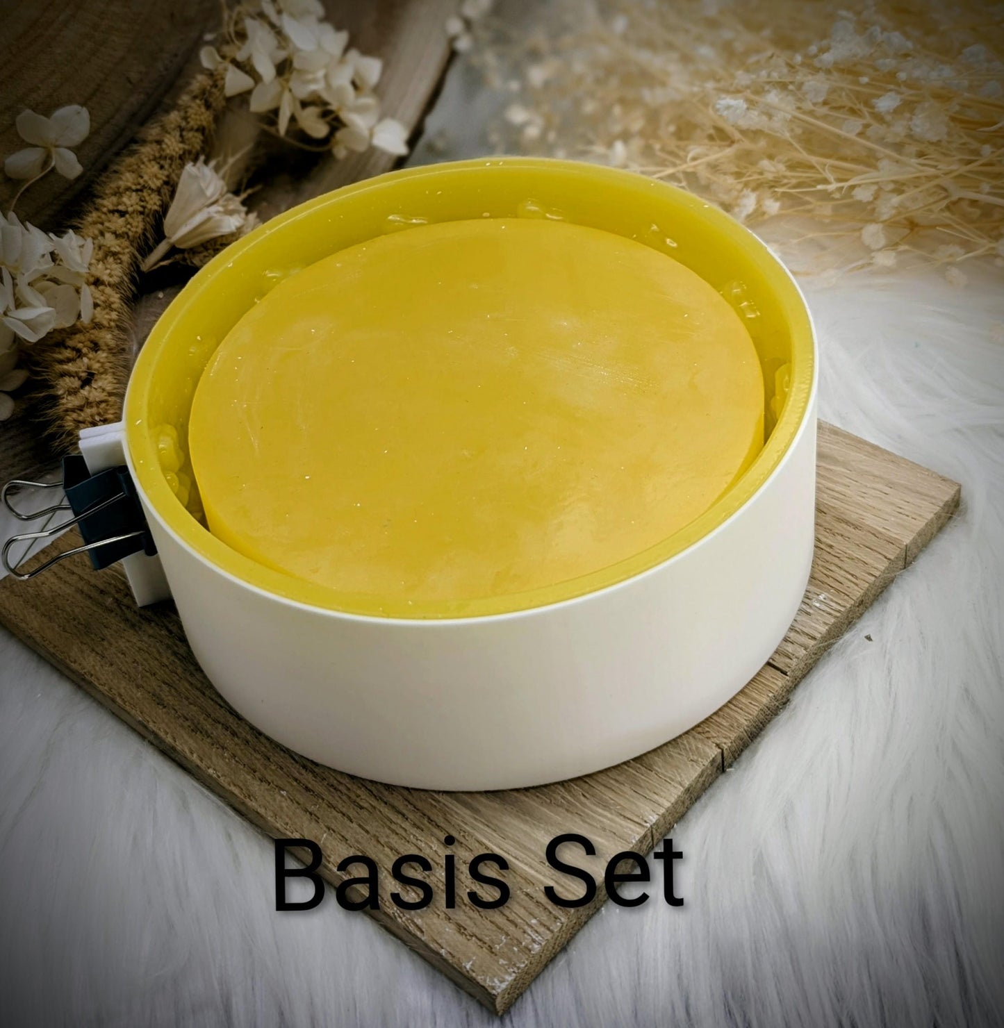 Silikonform für Schale / Wuff & Wow / Pfoten / Lichtkranz / mit Boden / Raysin / Silikonform