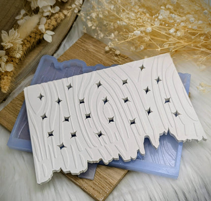 Dach für Standard Lichthäuschen / Himmelszelt / Stern / Sternmuster / Lichthaus / Lichthaus mit Dach / Raysin / Silikonform