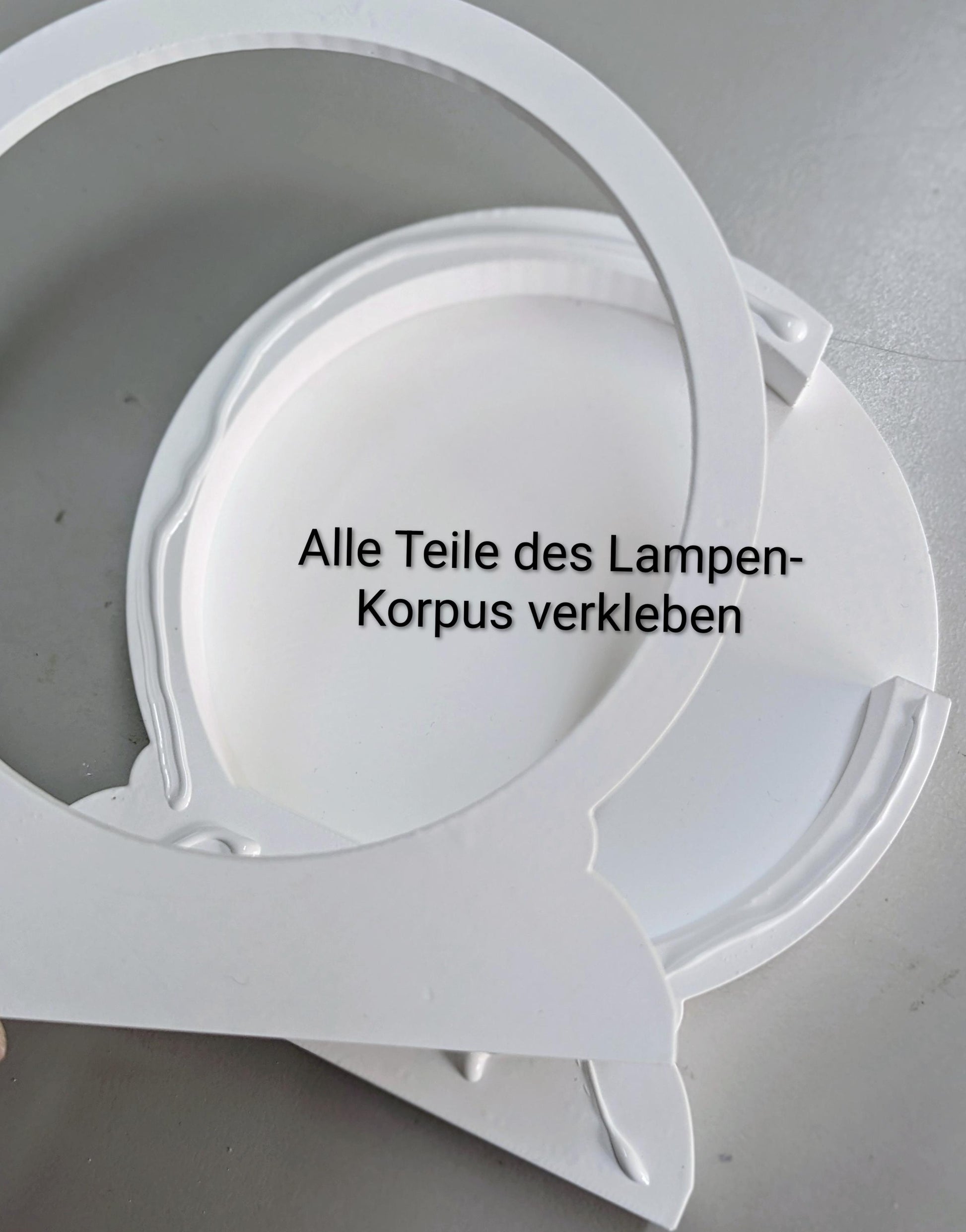 Loop Lampe/ kleines Winterstädtchen / Korpus / Lampe / Häuser / Gießform / Raysin / Silikonform