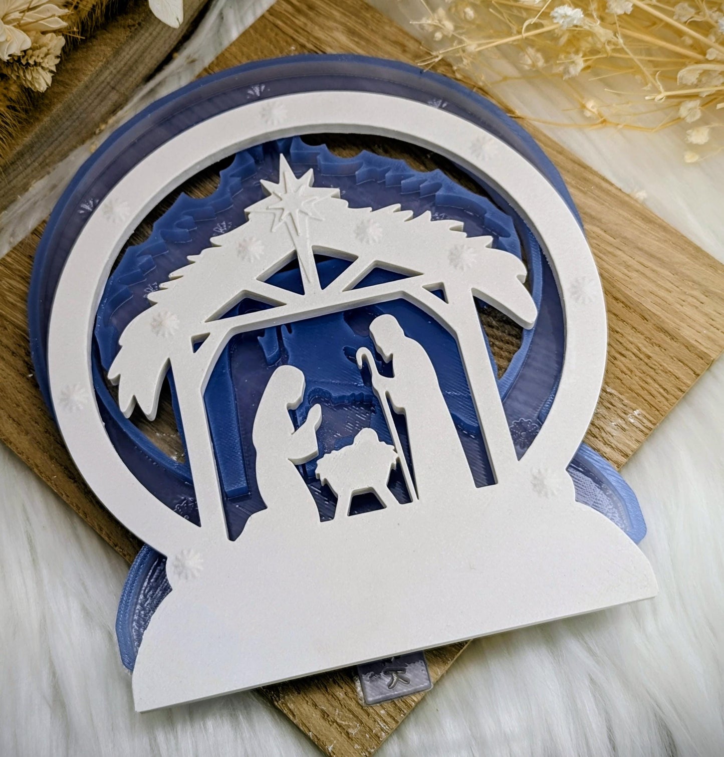 Loop Lampe/ Krippenlicht / Korpus / Lampe / Weihnachten / Gießform / Raysin / Silikonform