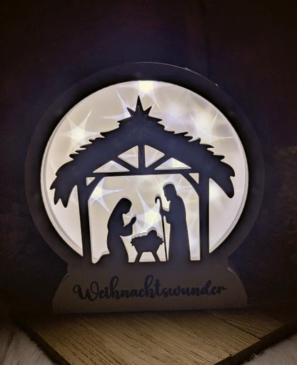 Loop Lampe/ Krippenlicht / Korpus / Lampe / Weihnachten / Gießform / Raysin / Silikonform