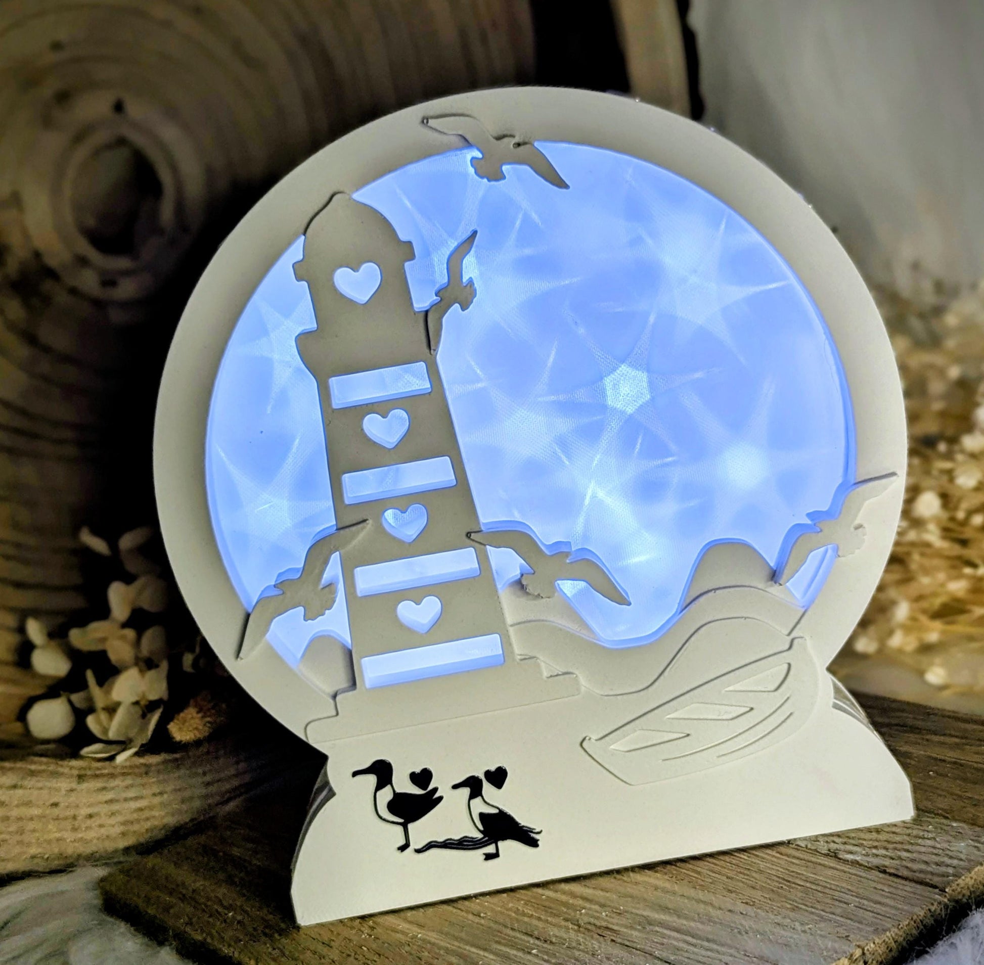 Loop Lampe/ Küstenlicht / Korpus / Lampe / Leuchtturm / Gießform / Raysin / Silikonform