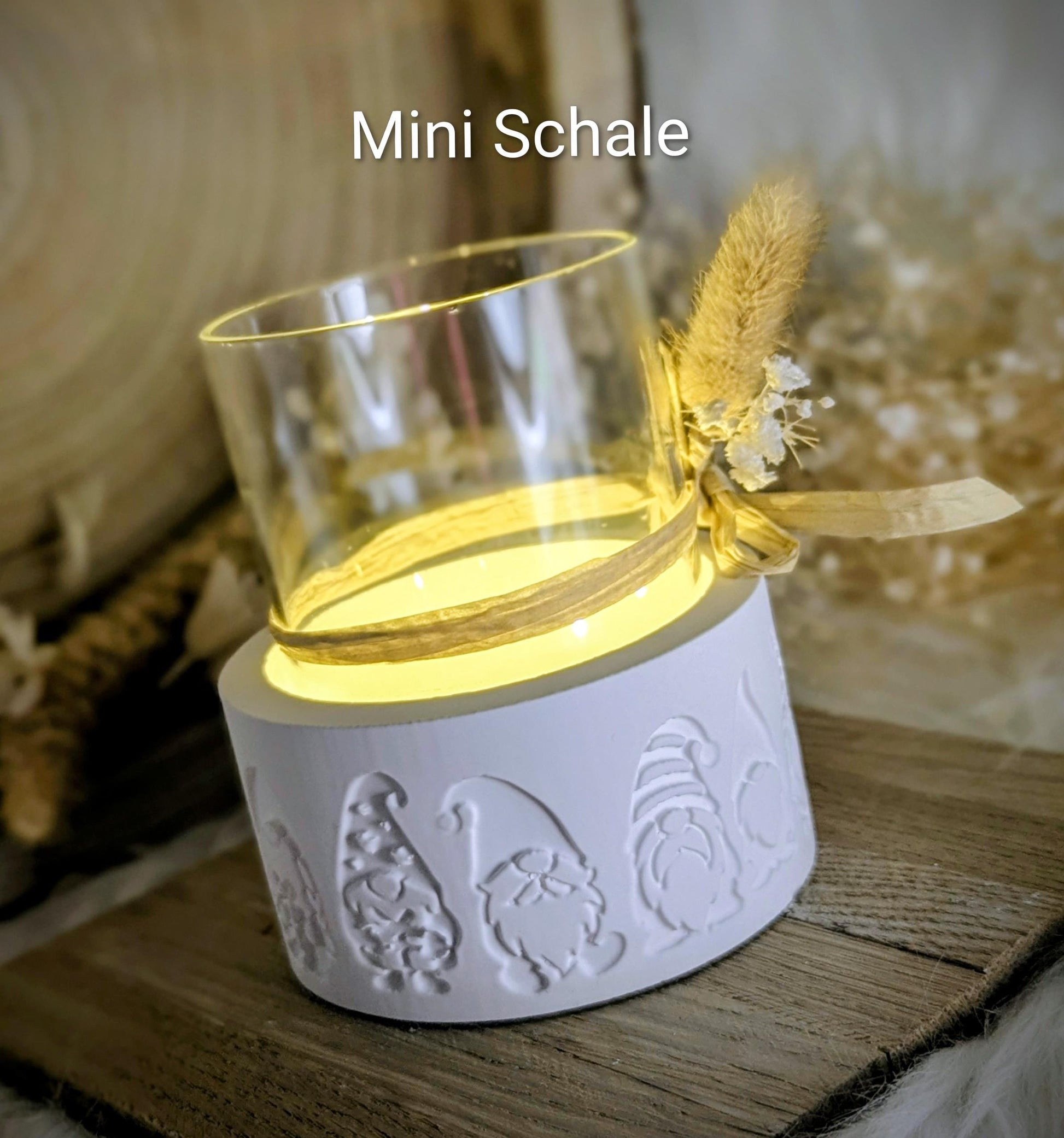 Silikonform für MINI Schale / Wichtelrunde / Wichtel / Wichtelschale / mit Boden / Raysin / Silikonform