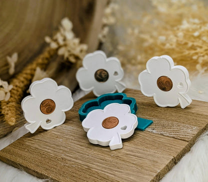 Silikonform Glücksbringer / Glücksschwein / Glücksklee / kleines Glücksduo / Geldgeschenk / Verpackungsidee / Raysin / Silikonform