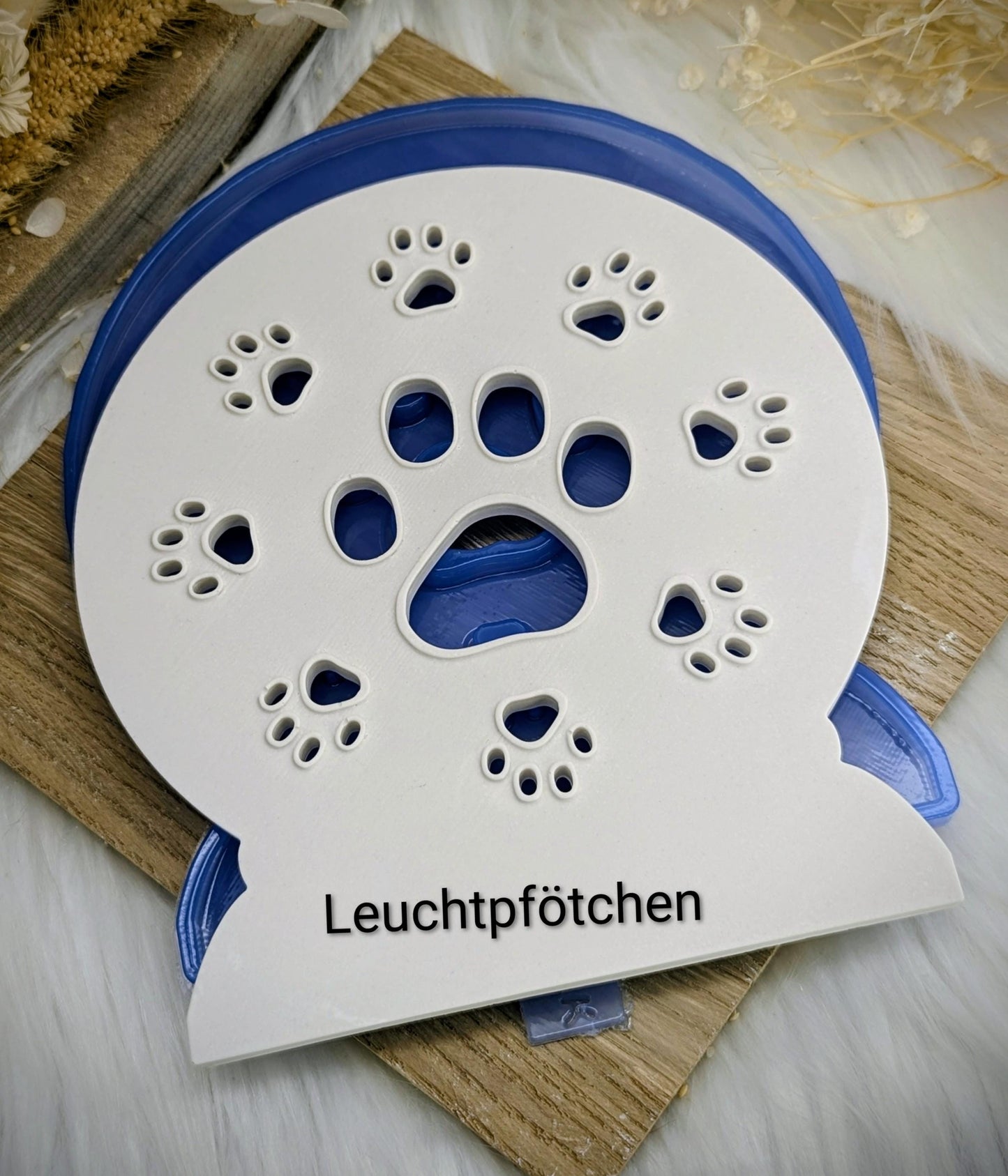 Loop Lampe/ Leuchtpfötchen / Korpus / Lampe / Tiere / Gießform / Raysin / Silikonform