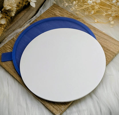 Silikonform Deckel für Schale / Blanko / Raysin / Silikonform