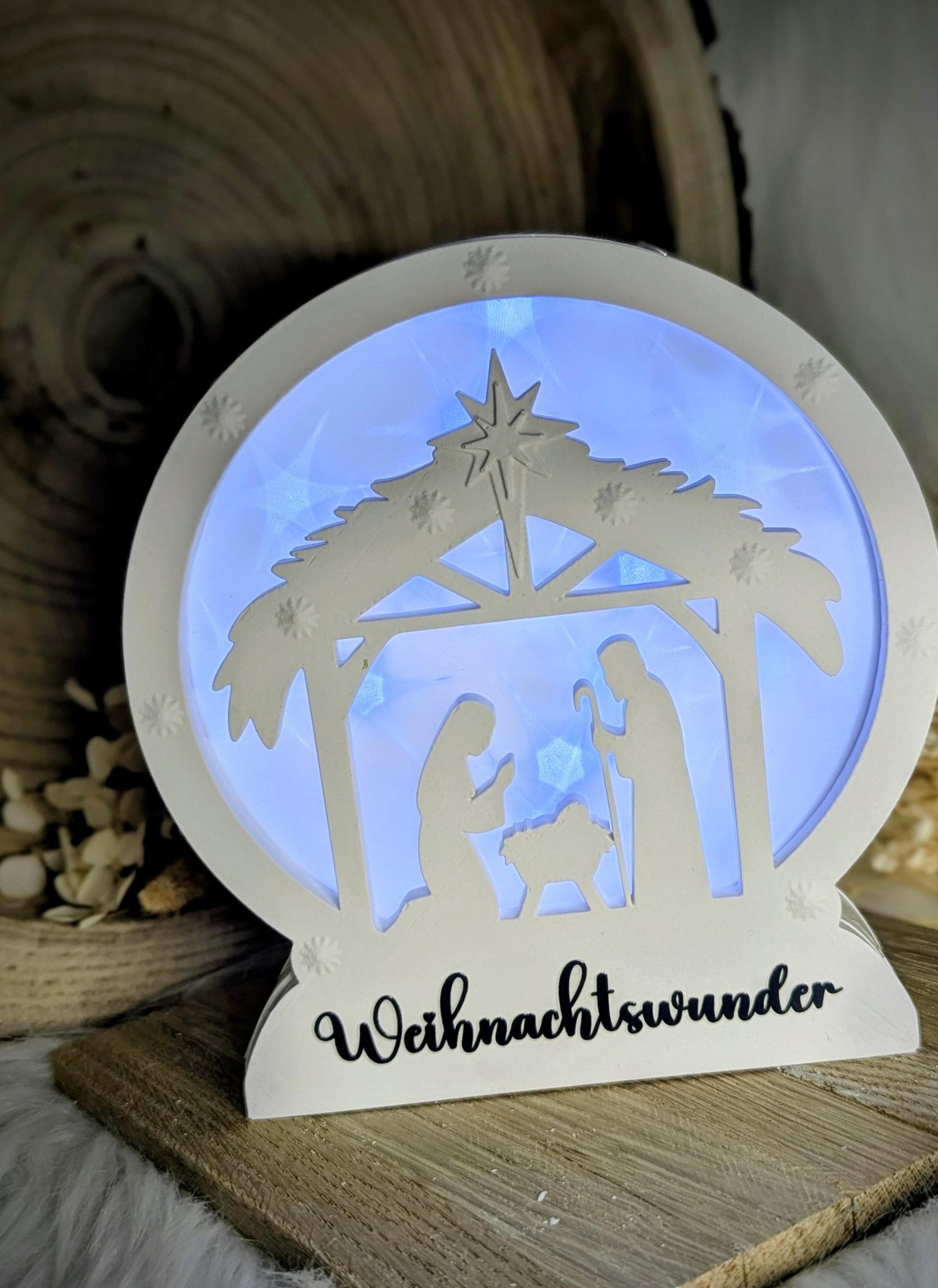 Loop Lampe/ Krippenlicht / Korpus / Lampe / Weihnachten / Gießform / Raysin / Silikonform