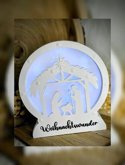 Loop Lampe/ Krippenlicht / Korpus / Lampe / Weihnachten / Gießform / Raysin / Silikonform