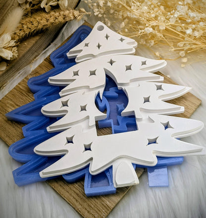 Leuchti der Tannenbaum Löwe / Raysin / Silikonform / Beleuchtung