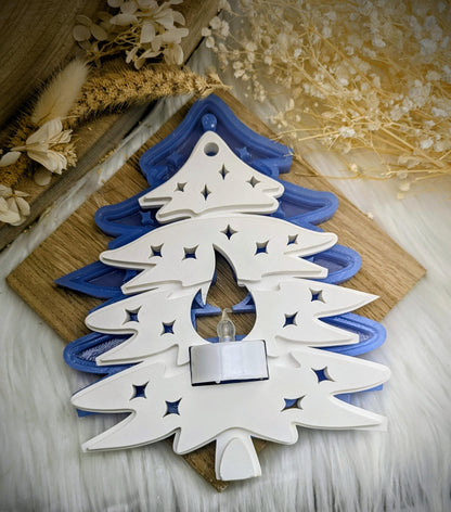 Leuchti der Tannenbaum Löwe / Raysin / Silikonform / Beleuchtung