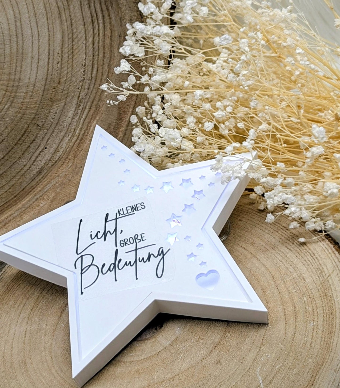 Silikonform für Beleuchteter Stern / Sternenkind / Behüteter Stern / Sternenreise / Herzstern / Raysin / Silikonform