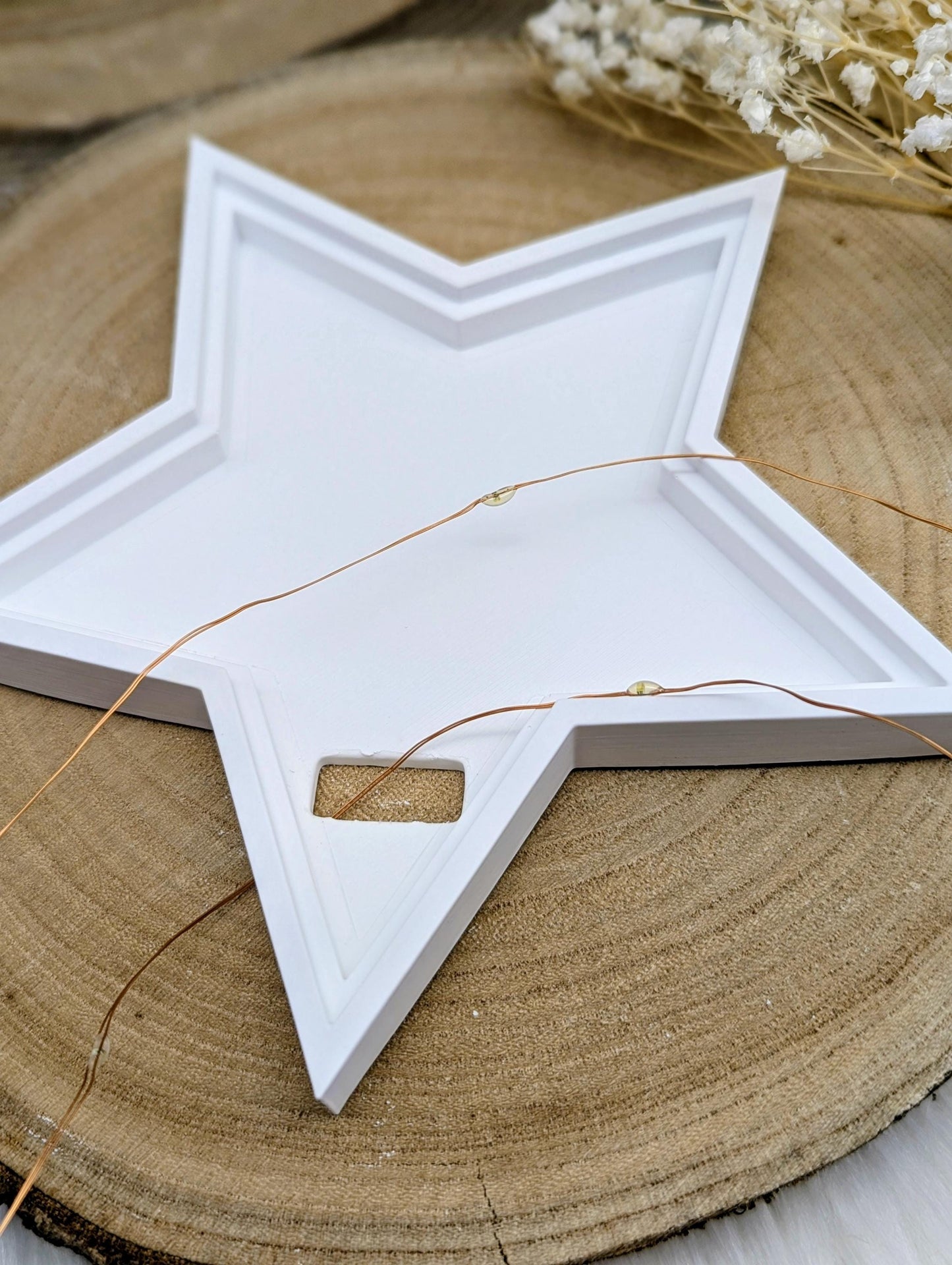 Silikonform für Beleuchteter Stern / Sternenkind / Behüteter Stern / Sternenreise / Herzstern / Raysin / Silikonform