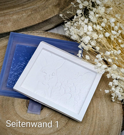 Silikonform für Lichthäuschen Lithophane / Ostern / Standarthaus / Lichthaus mit Dach / Raysin / Silikonform