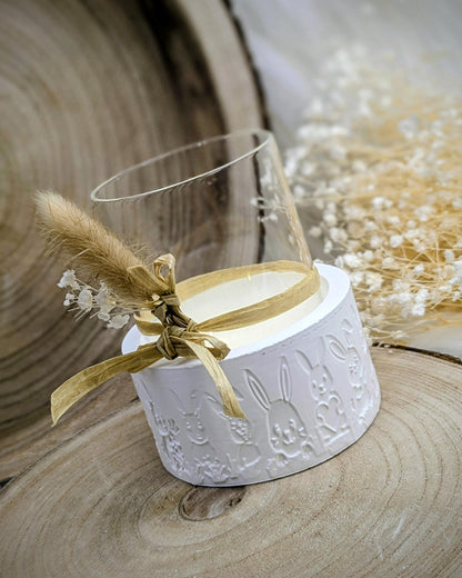 Silikonform für MINI Schale / Hasenrunde / Ostern / Wichtelschale / mit Boden / Raysin / Silikonform