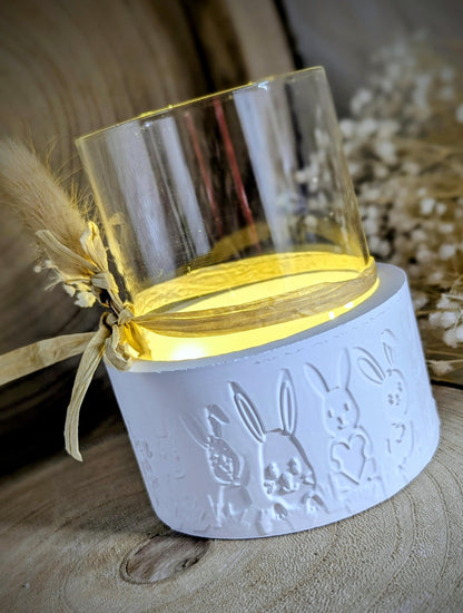 Silikonform für MINI Schale / Hasenrunde / Ostern / Wichtelschale / mit Boden / Raysin / Silikonform