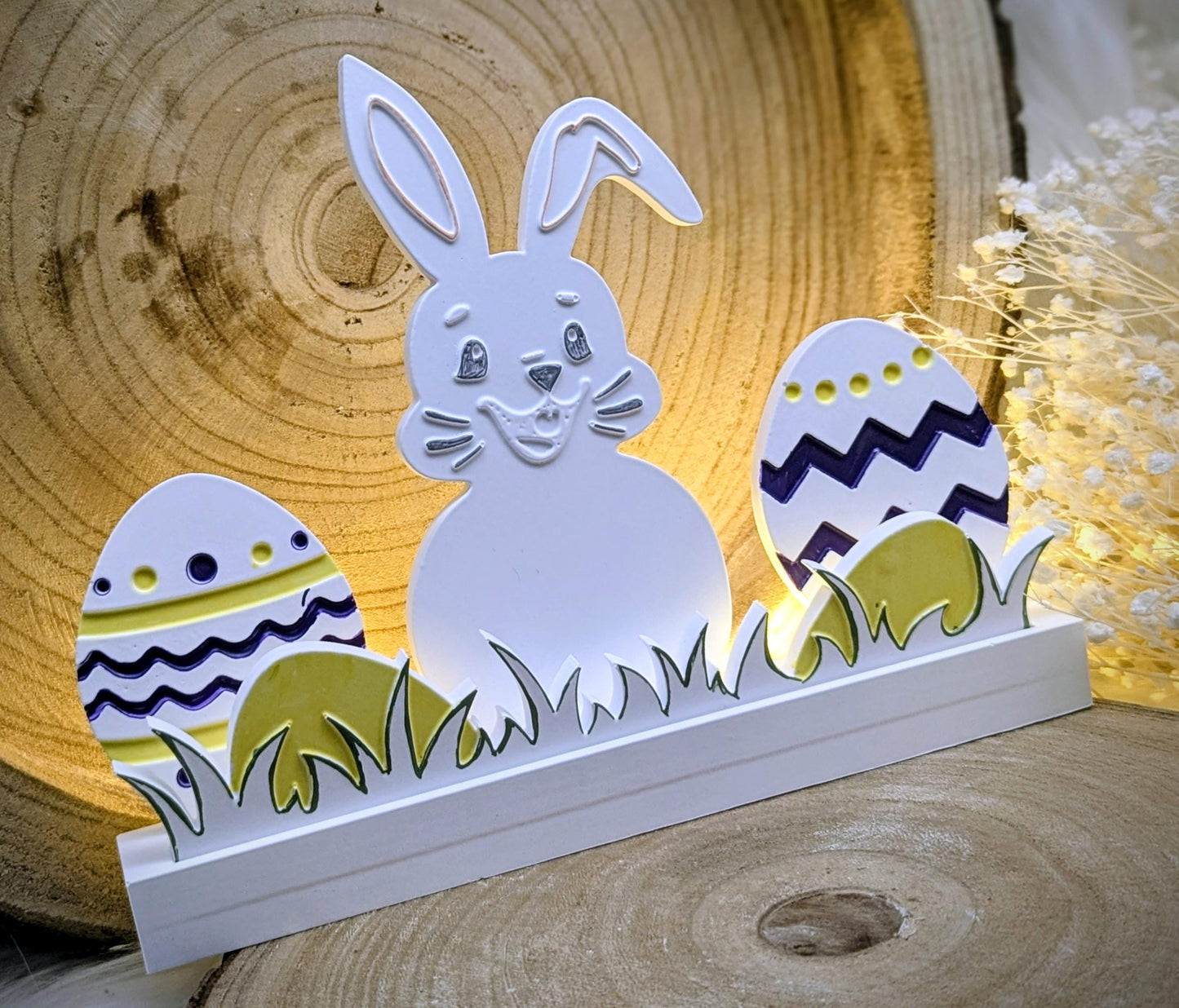 Silikonform Osterwiese / Individuell / Osterhase / Osterei / Wiese / Silikonform