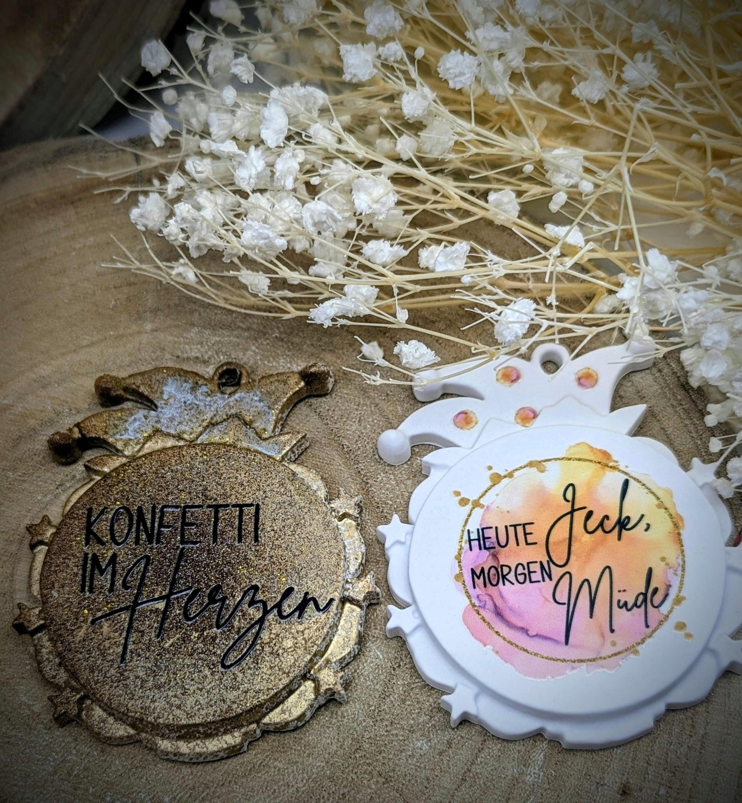 Silikonform Karnevalsorden / Karneval / Fasching / 5. Jahreszeit / Gießform / Raysin / Silikonform