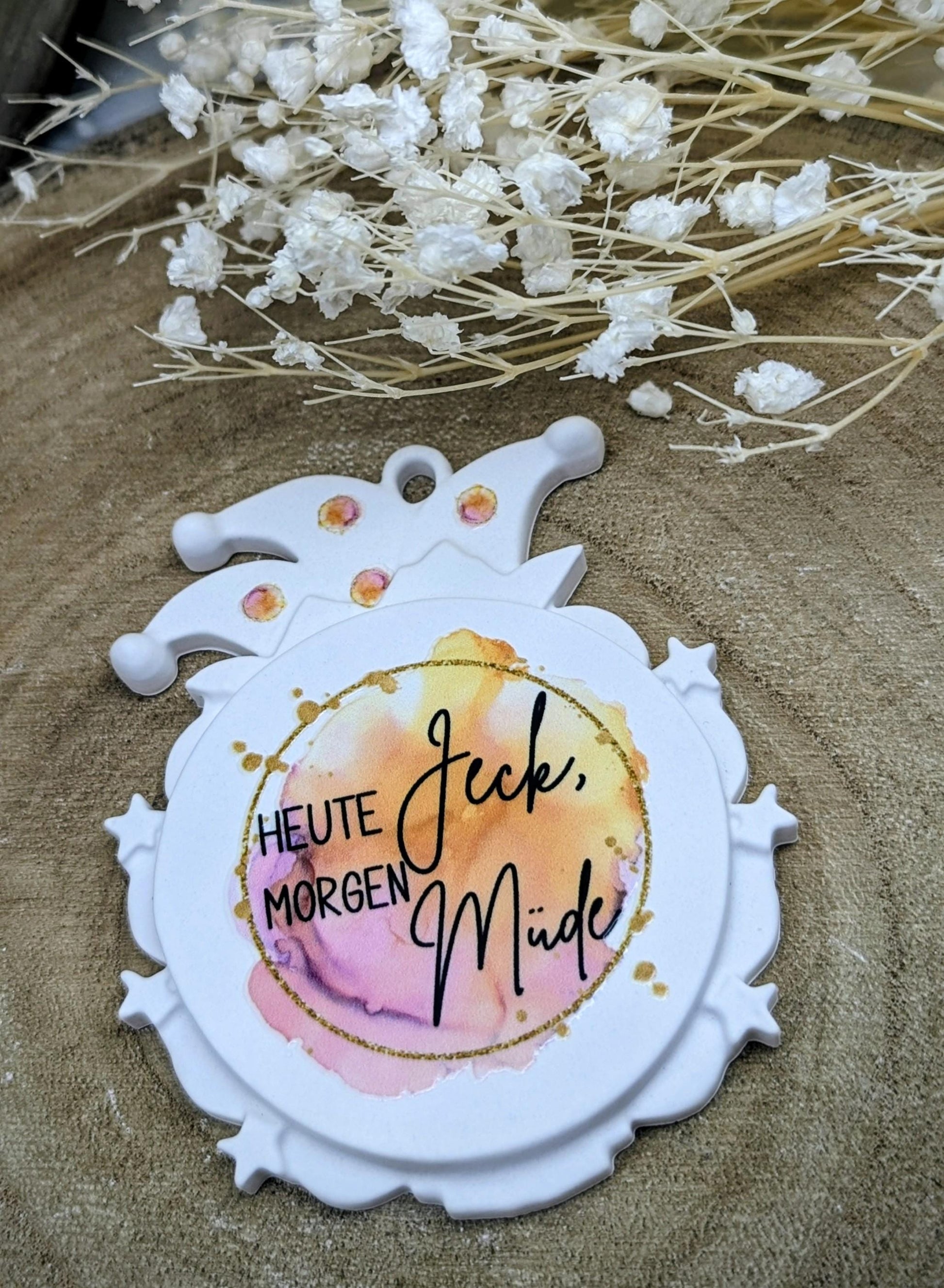 Silikonform Karnevalsorden / Karneval / Fasching / 5. Jahreszeit / Gießform / Raysin / Silikonform