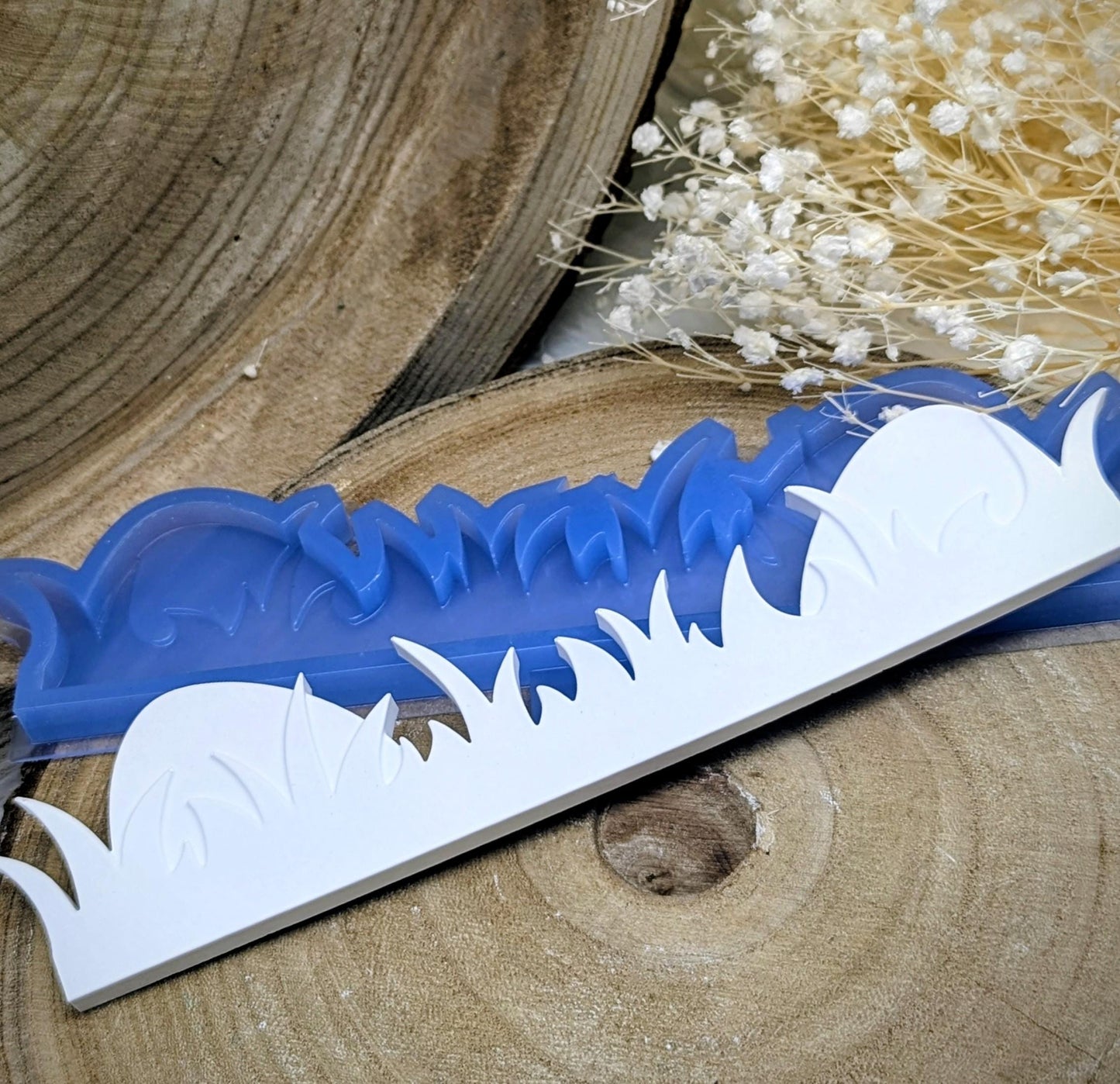 Silikonform Osterwiese / Individuell / Osterhase / Osterei / Wiese / Silikonform