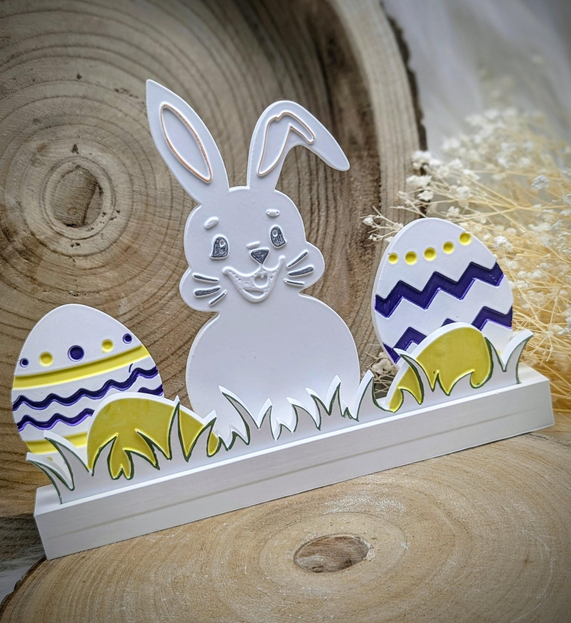 Silikonform Osterwiese / Individuell / Osterhase / Osterei / Wiese / Silikonform